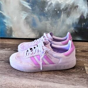 SOLD Adidas Sambae "Preloved Purple/Powder Plum/Off White" Sneakers Sz 7.5